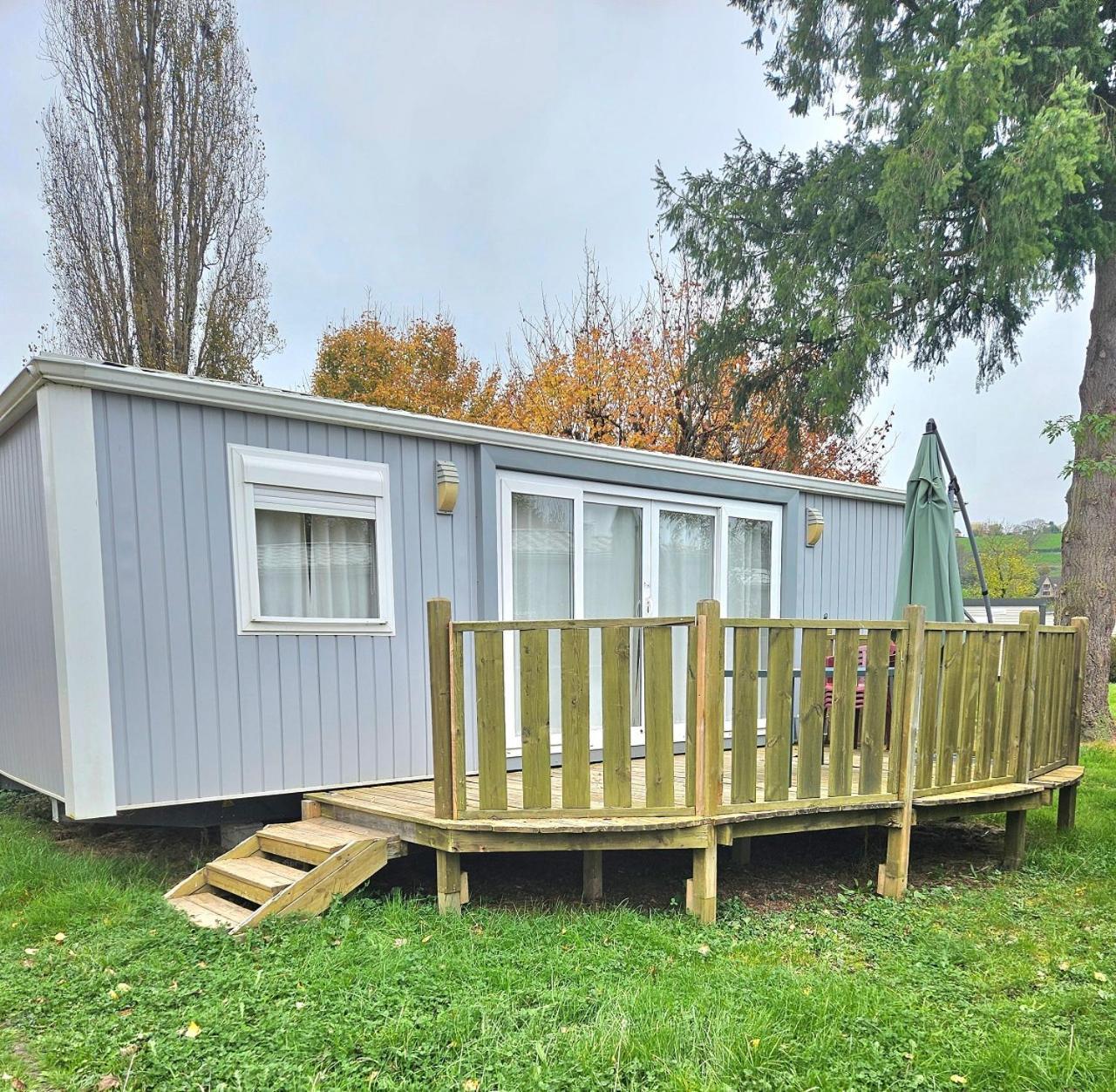 Camping De Charlieu - Mobile Home Buitenkant foto